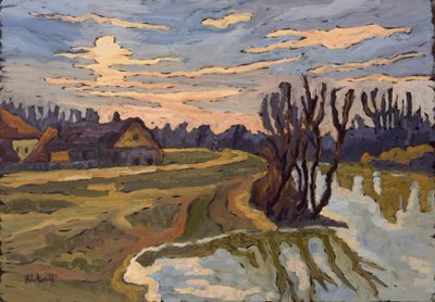 Camino al Anochecer, 2004 de Marta Martonfi Benke